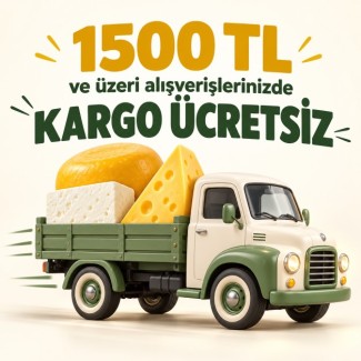 1500 TL Üzeri Kargo Bedava